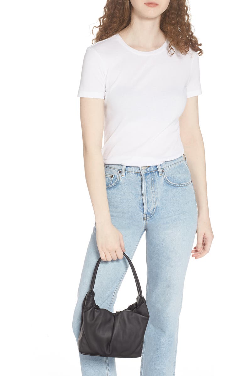 STAUD Felix Leather Top Handle Bag, Alternate, color,