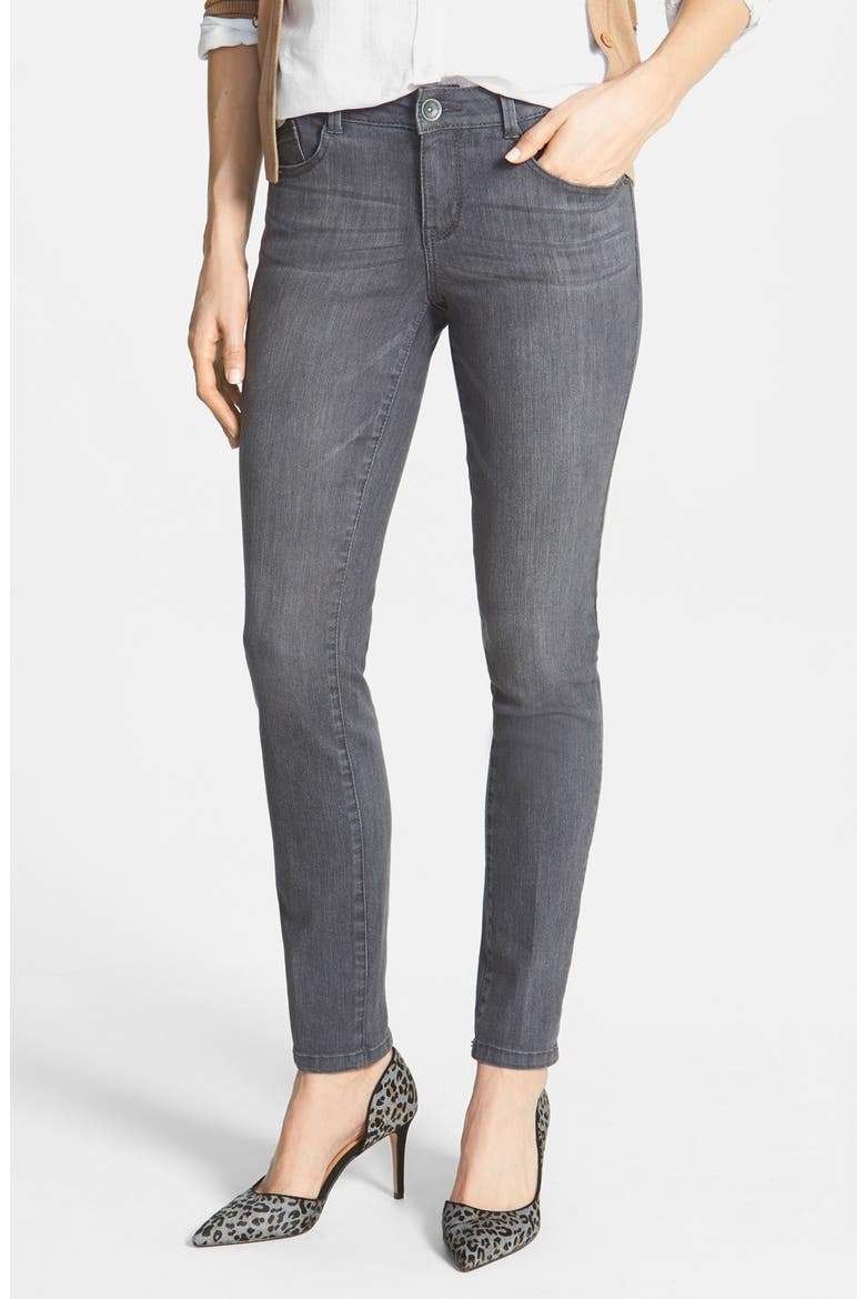 Stretch Skinny Jeans (Nordstrom Exclusive), Main, color, GREY
