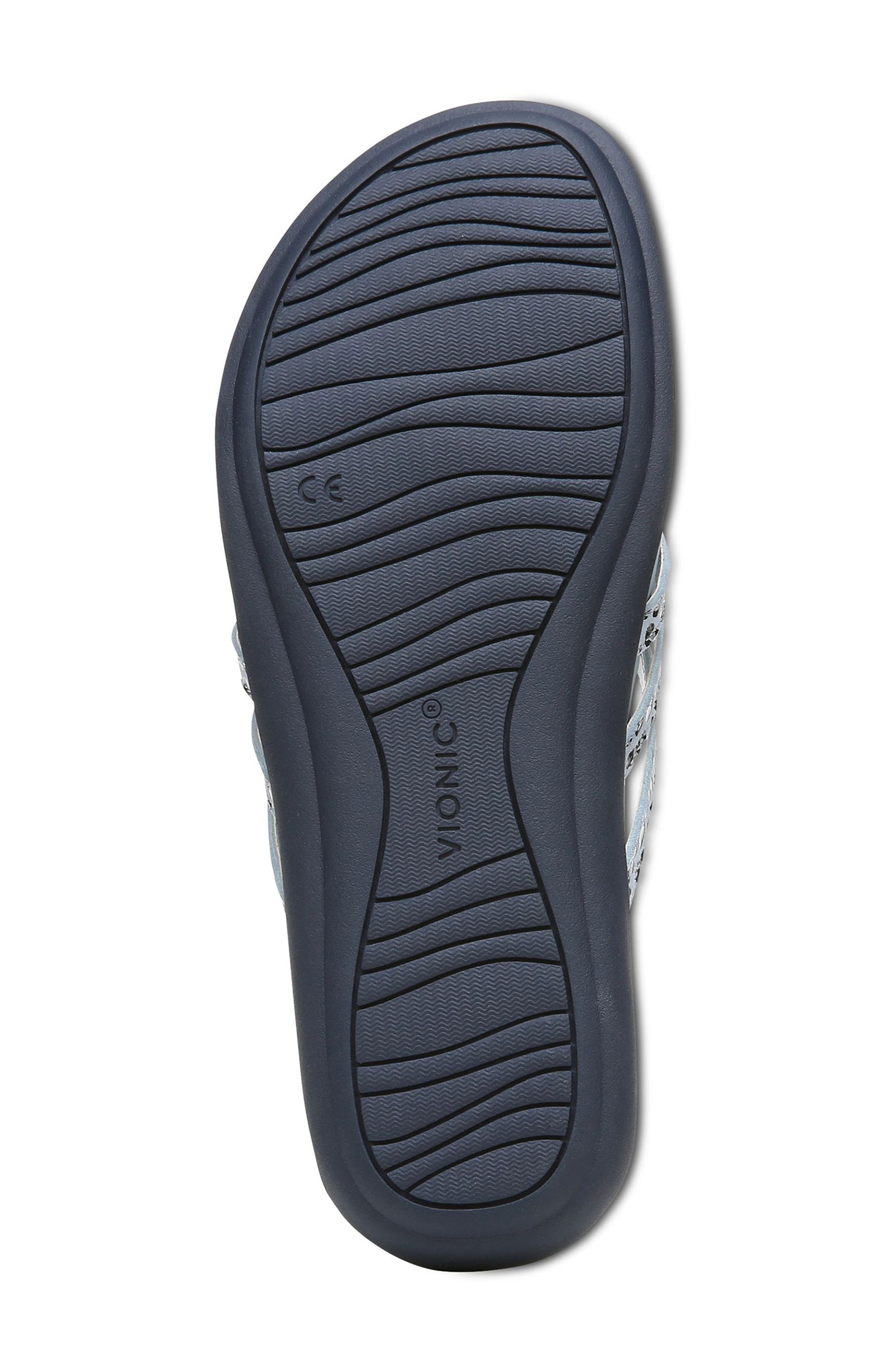Alta Flip Flop, Alternate, color, SKY LEATHER