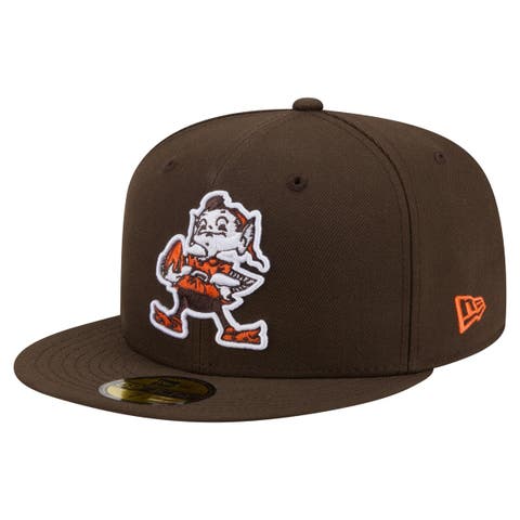 Men's New Era Brown Cleveland Browns 59FIFTY Fitted Hat