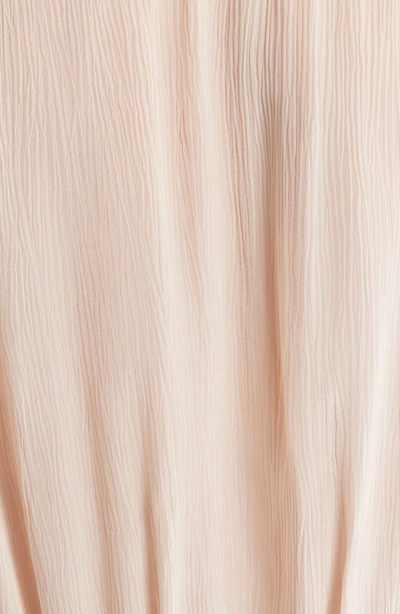 MANGO Glicine Lace Trim Top, Alternate, color, Pale Pink