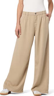 Hudson Jeans Jolene Pleated Mid Rise Trousers