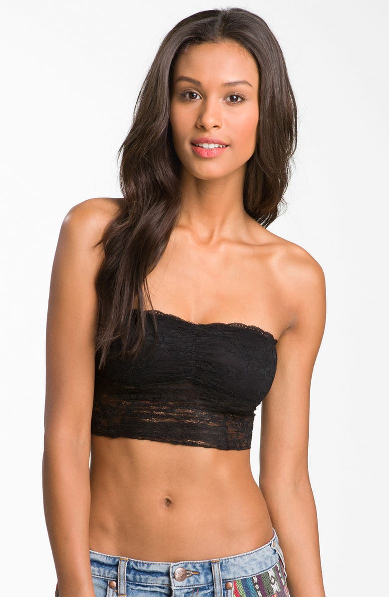 Free People Galloon Lace Bandeau, Main, color, 