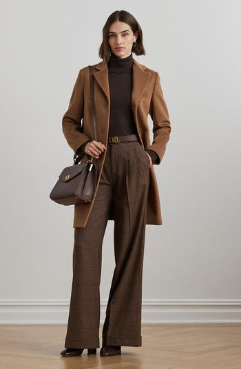 特別価格！Ralph Lauren Wool Blend Longline Coat Women's Lauren Ralph Lauren Wool Blend Longline Coat, Size 8