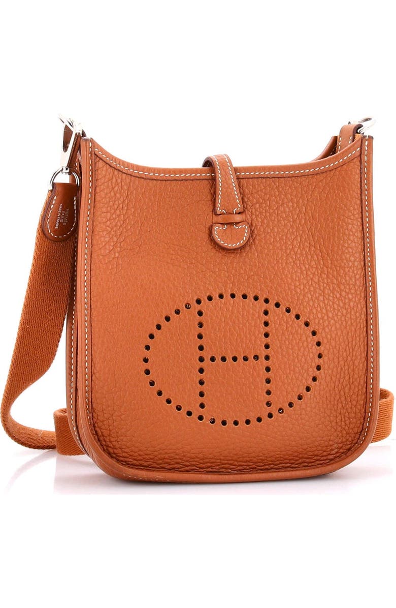 Pre-Owned Hermes Evelyne Bag Gen III Clemence TPM, Alternate, color, Gold
