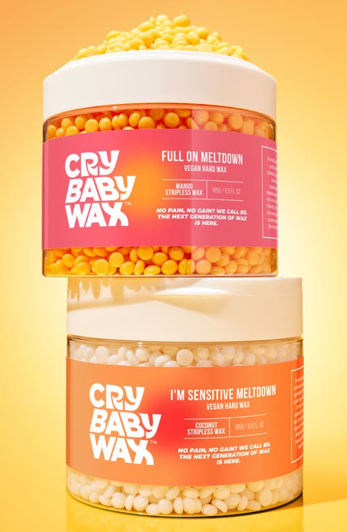 CRYBABY WAX CRYBABY WAX FULL ON MELTDOWN VEGAN HARD WAX 