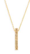 SOKO Meta Bar Pendant Necklace
