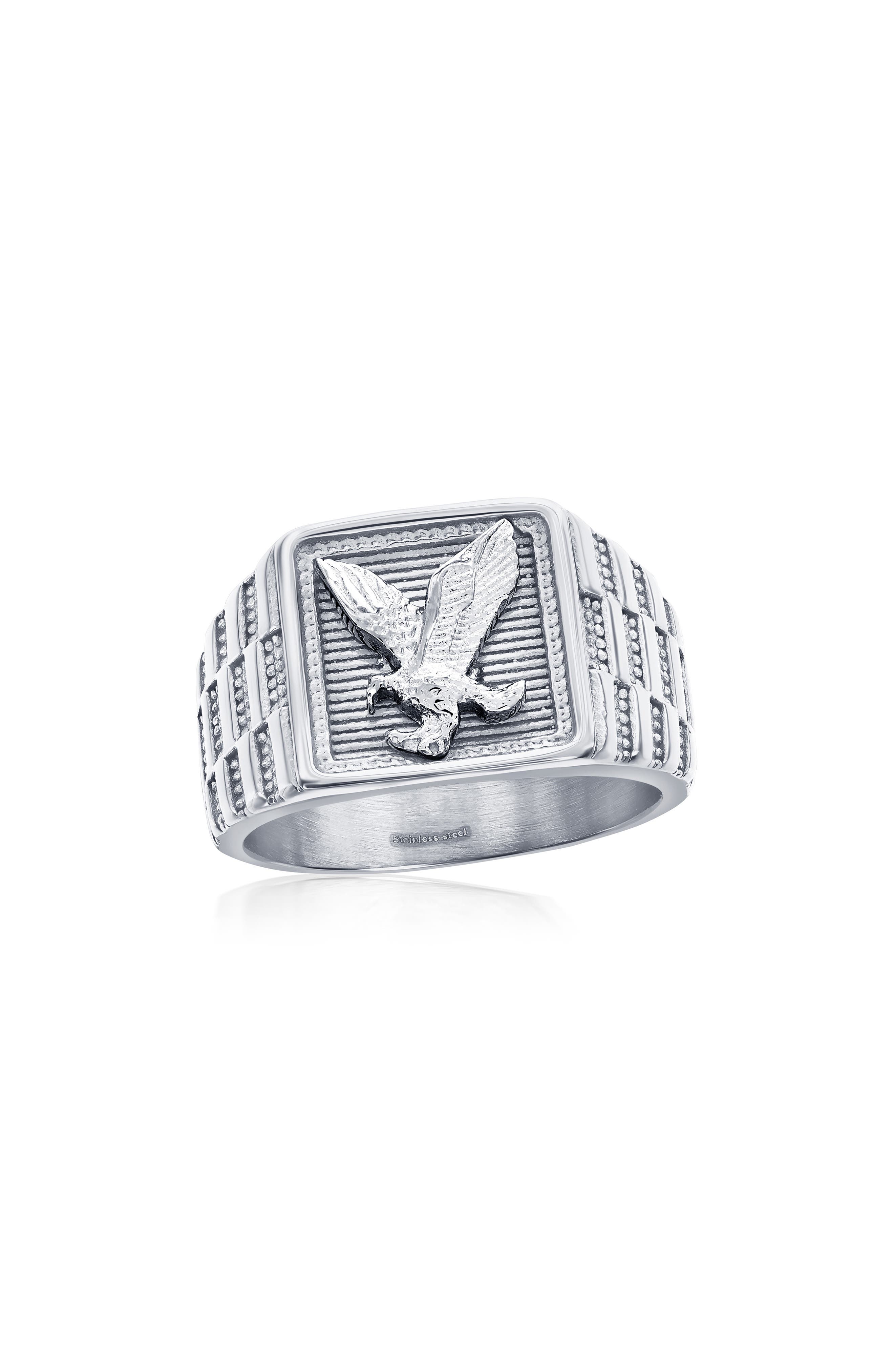 Men's Eagle Signet Ring