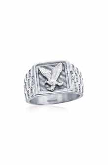 Men's Eagle Signet Ring