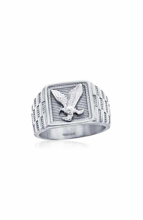 Men's Eagle Signet Ring