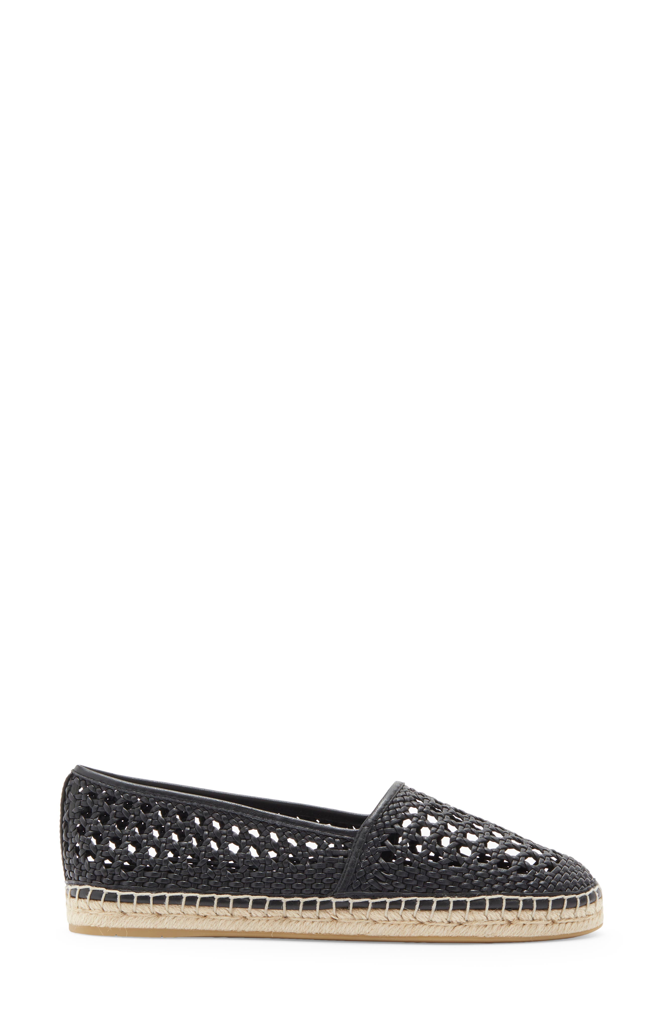 Stuart Weitzman Freya Espadrille, Alternate, color, Black