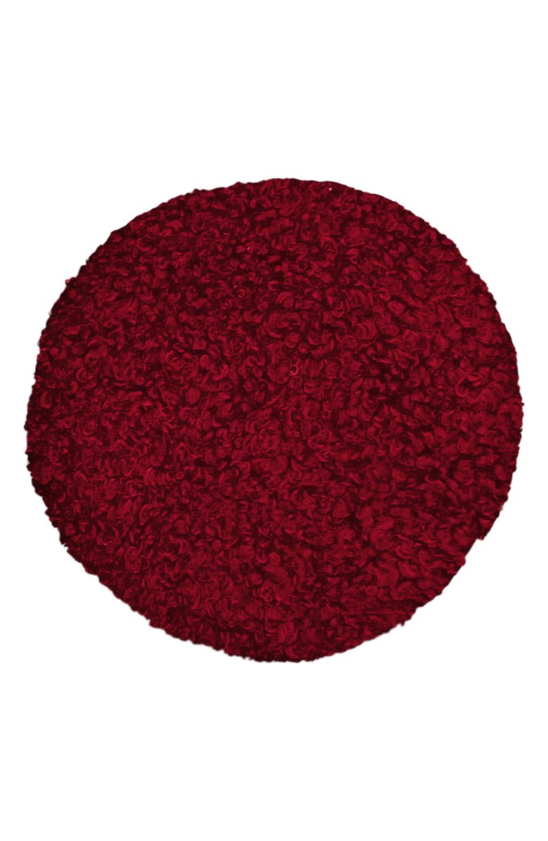 STUDIOCHIC Peppermint Candy Throw Pillow, Alternate, color, Red / White