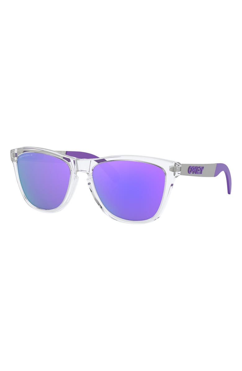 Oakley Frogskins<sup>™</sup> Mix 55mm Prizm<sup>™</sup> Polarized Keyhole Sunglasses, Alternate, color, 