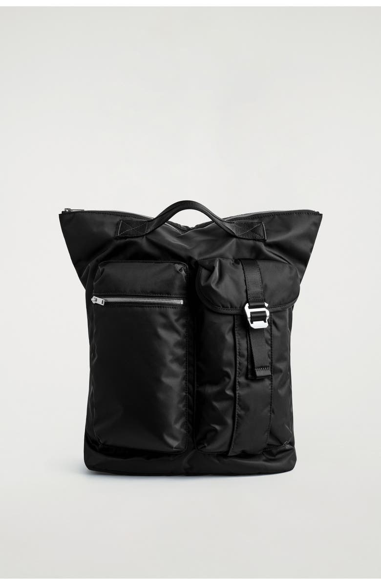 COS Pursuit Backpack - Nylon, Main, color, Black