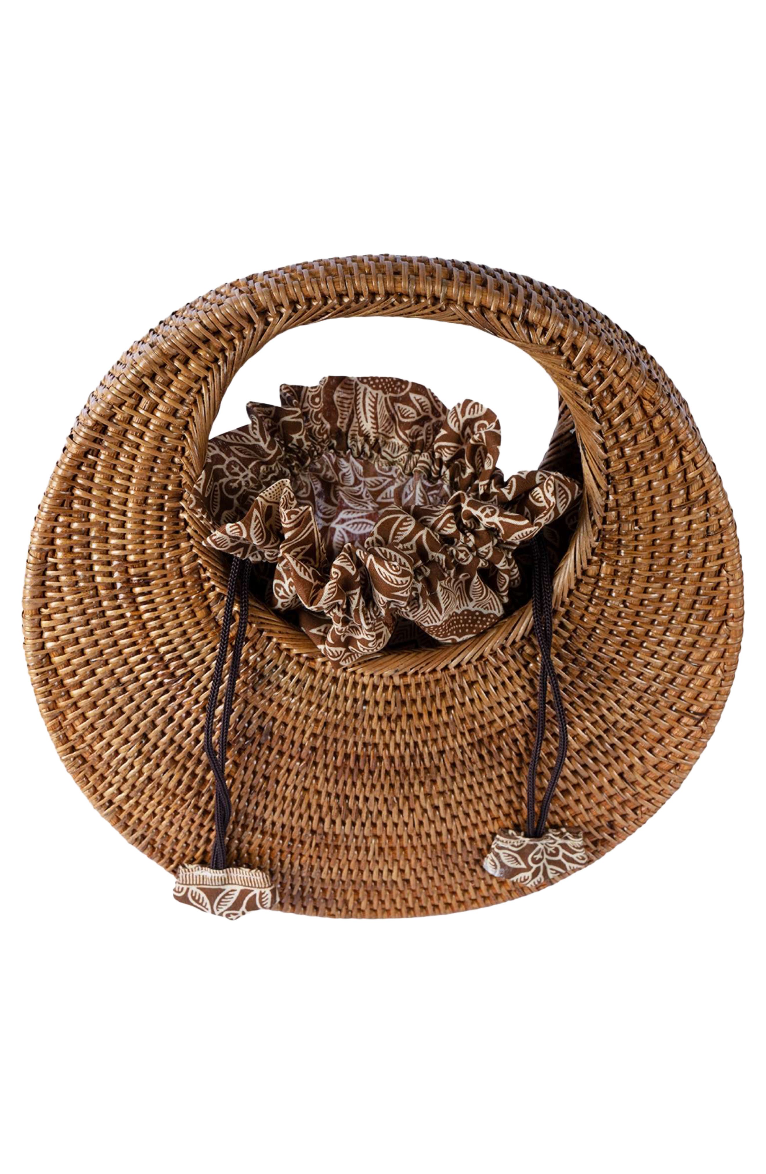Felicita Rattan Shoulder Bag, Alternate, color, NATURAL