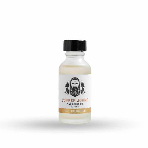 Copper Johns Beard Company Fine Beard Oil In On The Rocks
