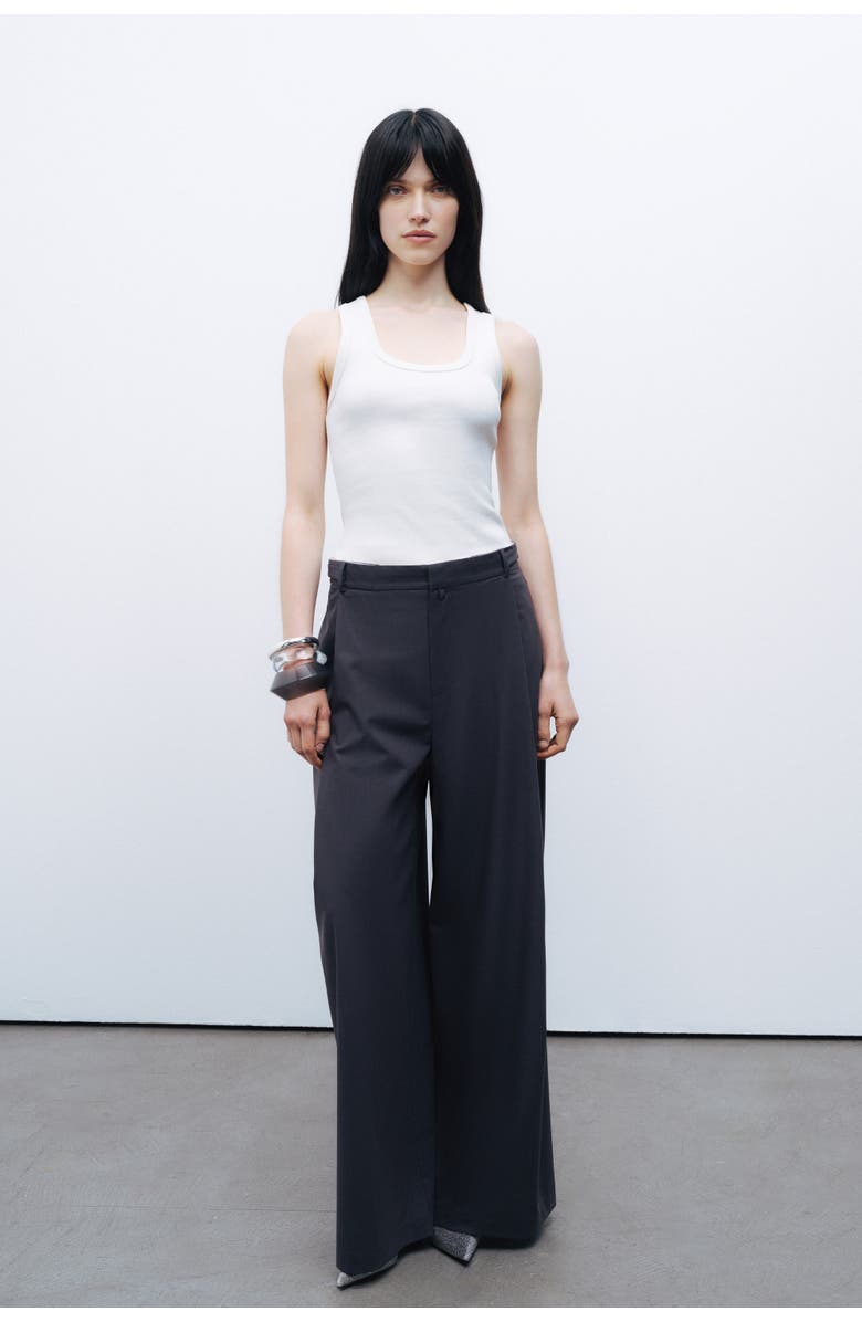 Nocturne Belt Detailed Pants, Main, color, 
