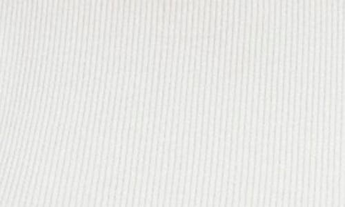 Shop Madewell Puff Sleeve Rib Top In White