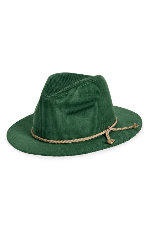 Corduroy Panama Hat