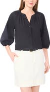 Vince Camuto Raglan Puff Sleeve Top