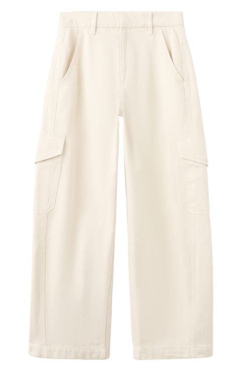 Mid Rise Balloon Cargo Jeans