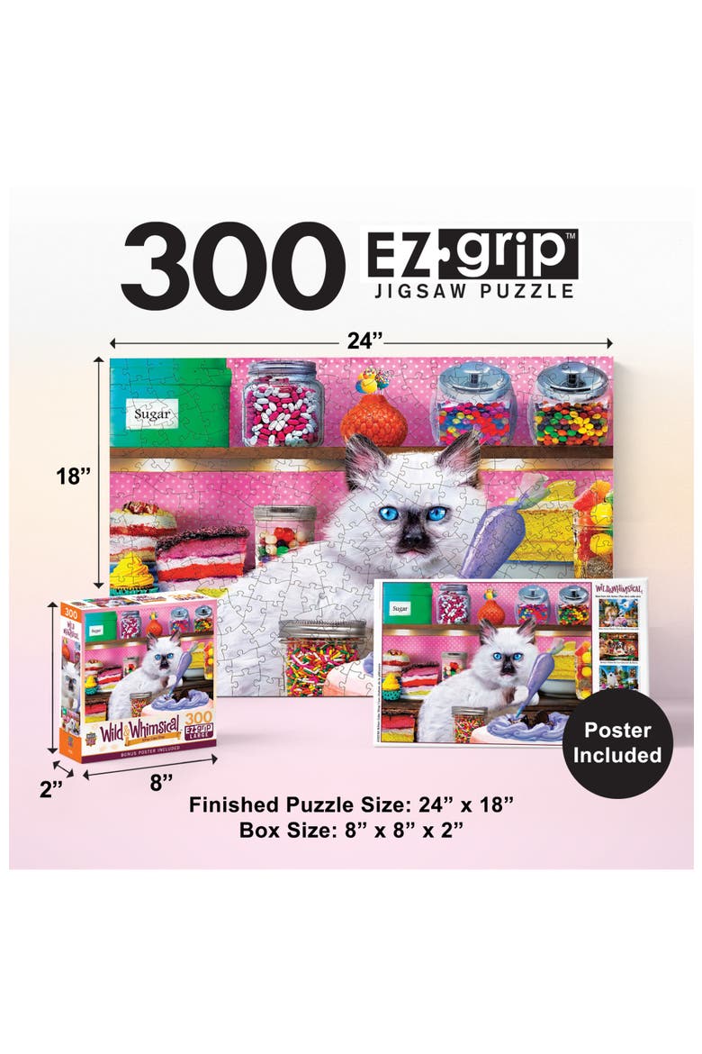 Kitten Cake Shop 300 Piece Jigsaw Puzzle, Alternate, color, Multicolor