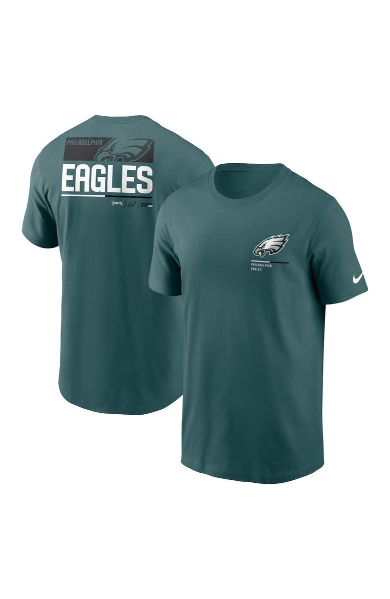 Nike Men's Nike Midnight Green Philadelphia Eagles Team Incline T-Shirt, Main, color, 