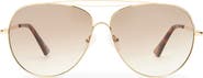 Le Specs Abracadabra 60mm Gradient Aviator Sunglasses