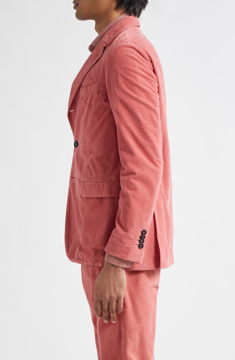 Massimo Alba Baby Corduroy Jacket, Alternate, color, Coral