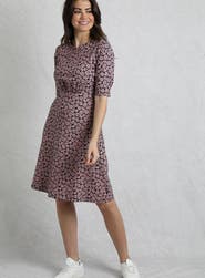 Weird Fish Cassandra Jersey Swing Dress