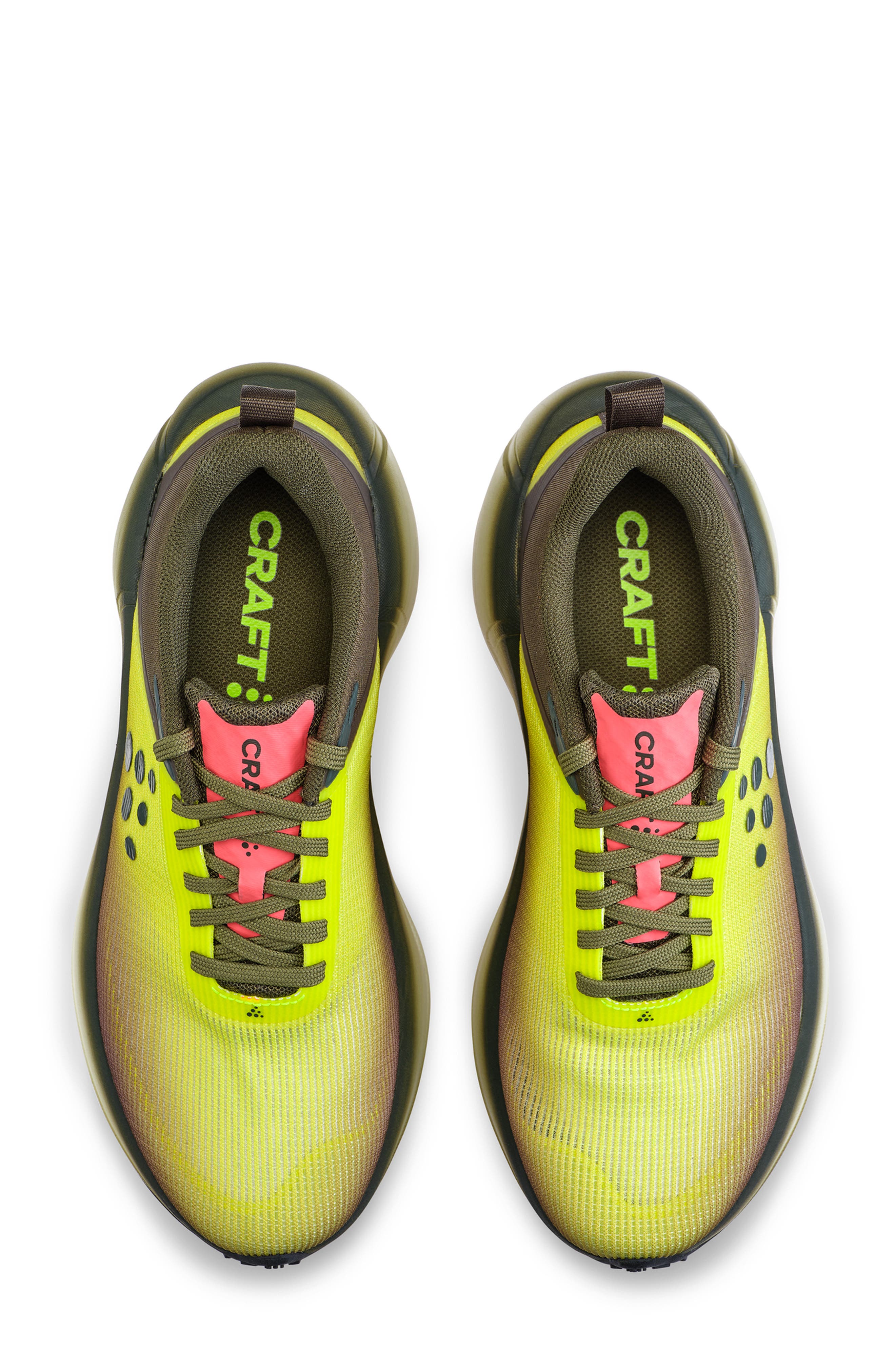 Craft Nordlite Ultra 2 Running Shoe, Alternate, color, Flumino/ Contrast Green