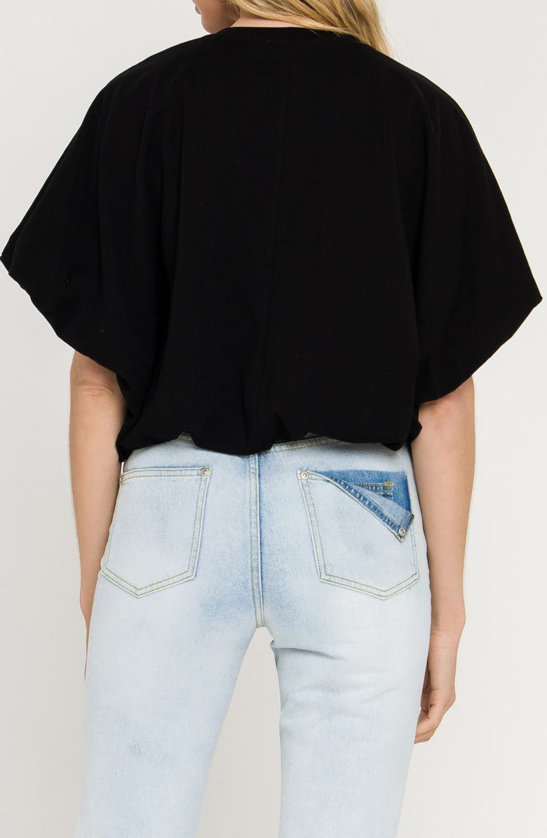 Grey Lab High/Low Crop T-Shirt, Alternate, color, 