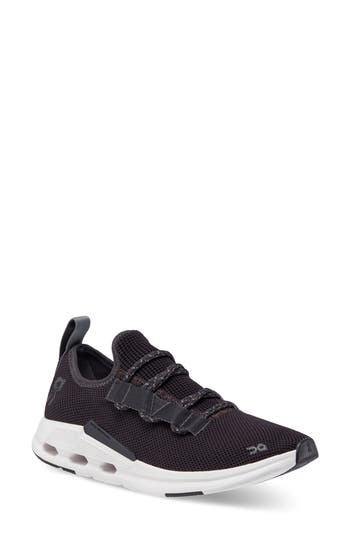 On Cloudeasy Knit Running Sneaker In Black