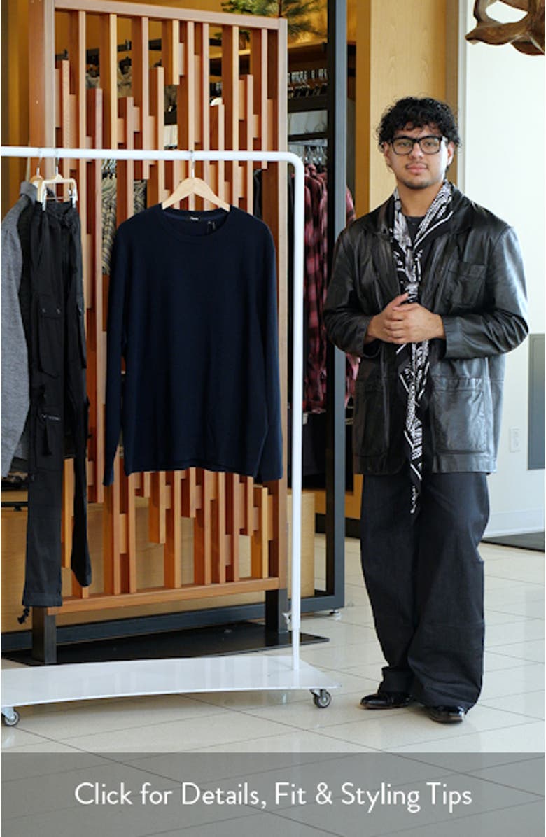 Delroy Textured Long Sleeve T-Shirt, sales video thumbnail