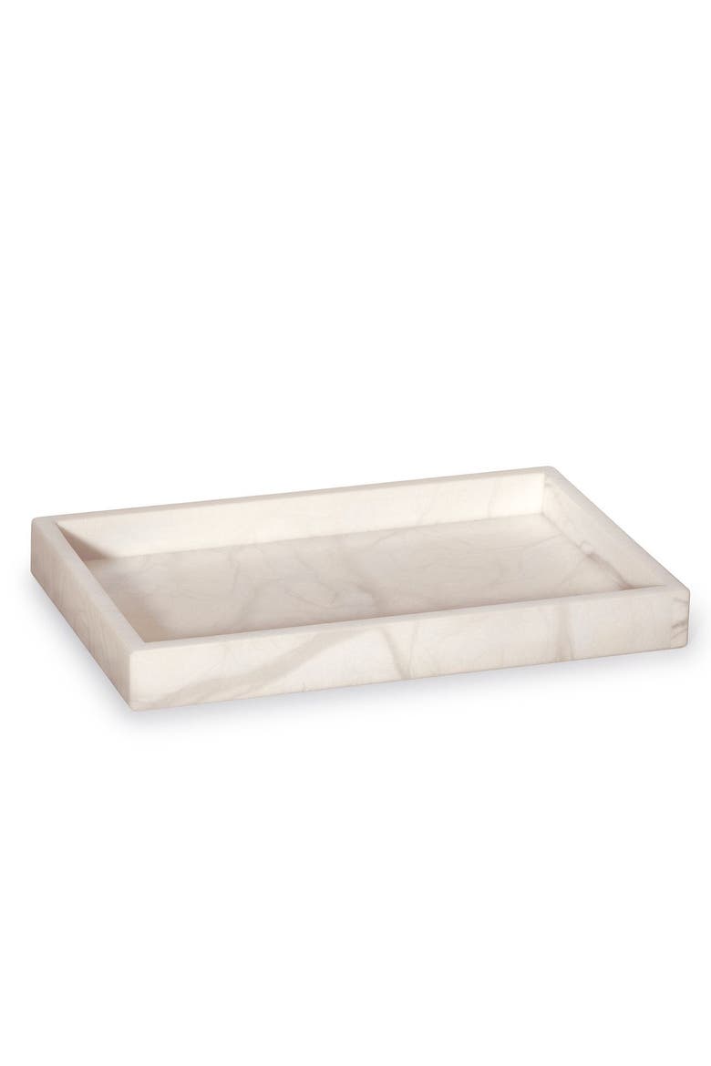 Alisa Cream Amenity Tray, Main, color, IVORY