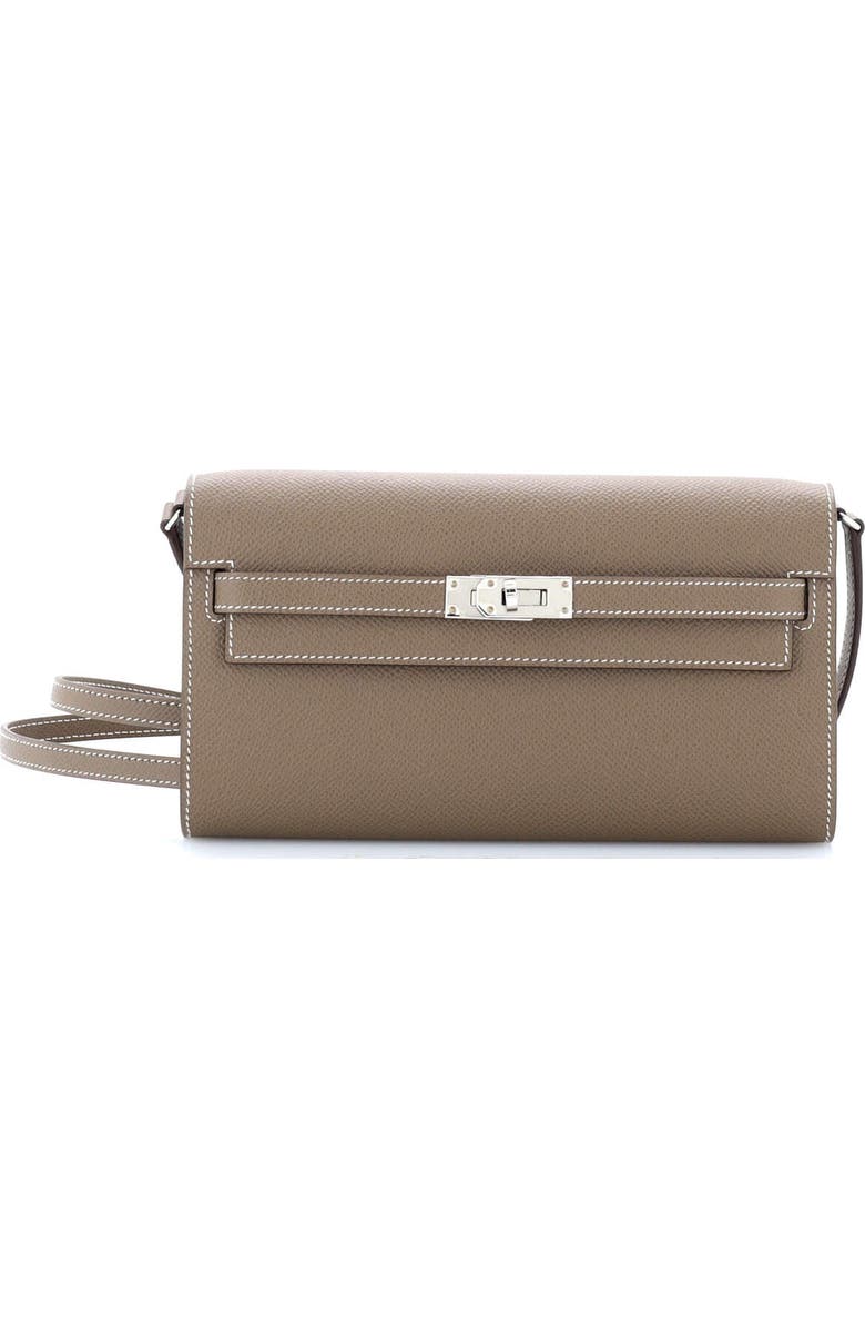 Pre-Owned Hermes Kelly To Go Wallet Epsom, Main, color,