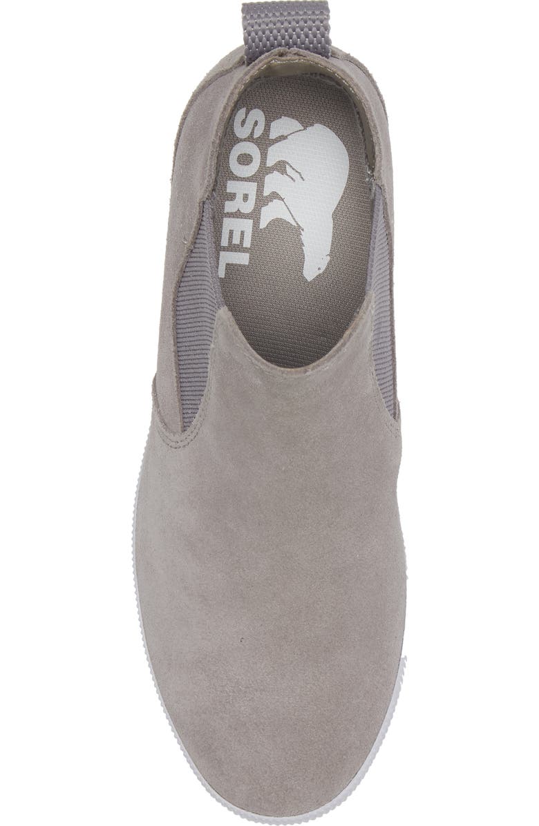 SOREL Out N About Slip-On Wedge Shoe, Alternate, color, Chrome Grey White