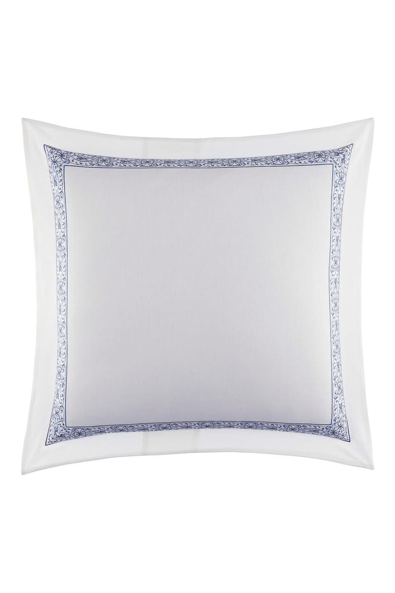 Throw Pillow, Alternate, color, CHINA BLUE
