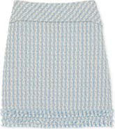 ST. JOHN Metallic Tweed Skirt