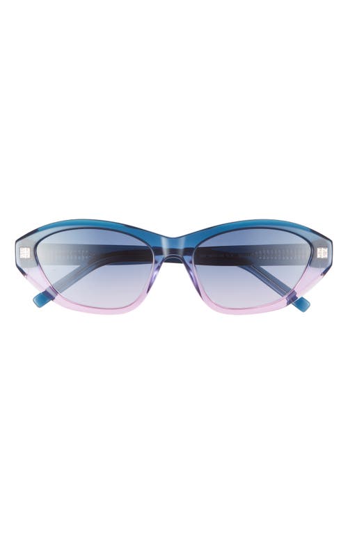 Givenchy Gv Day Cat Eye Sunglasses In Blue