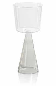 Zodax Viterbo Set of 4 White Wine Glasses