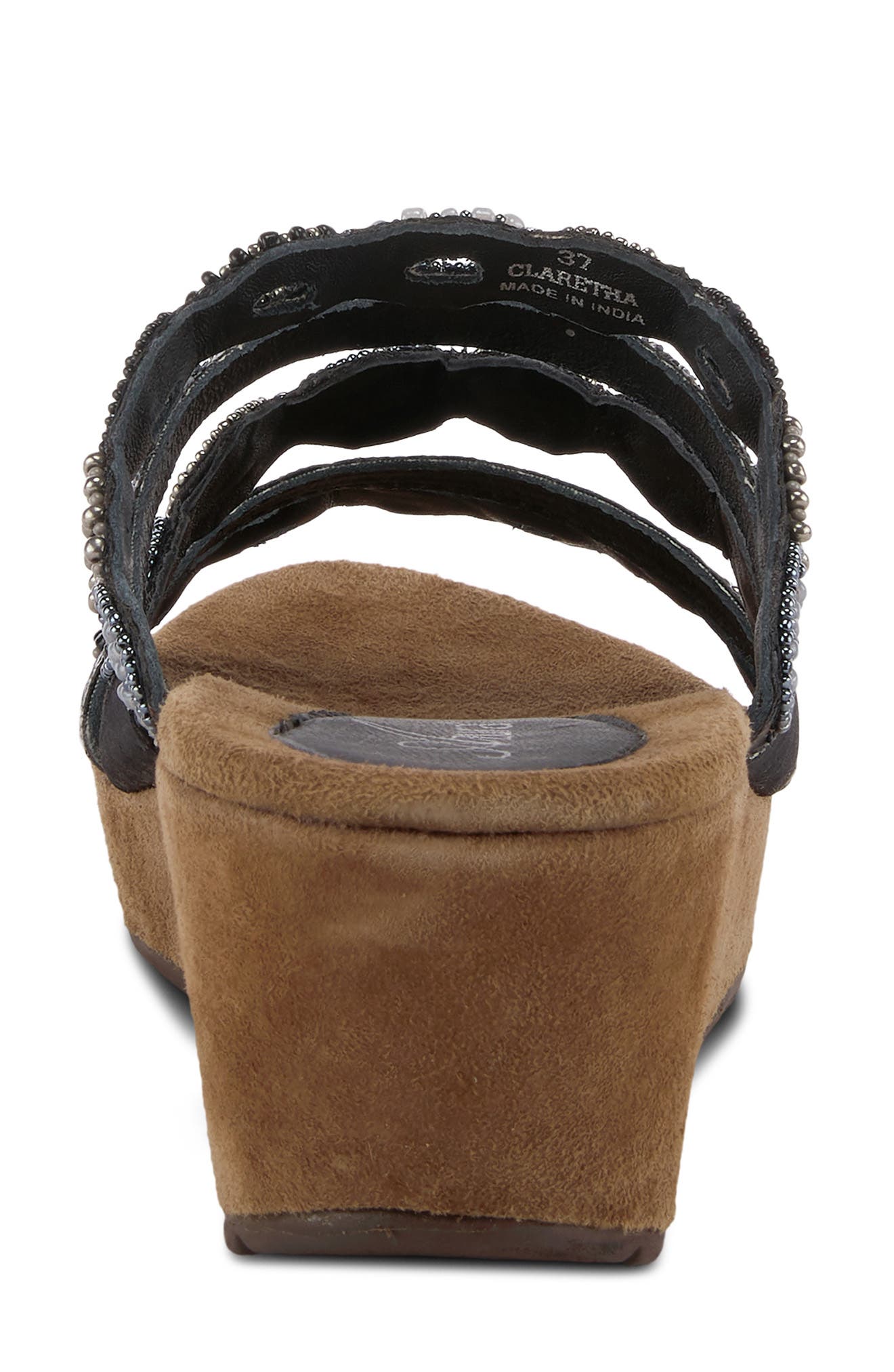 AZURA BY SPRING STEP Claretha Wedge Slide Sandal, Alternate, color, 