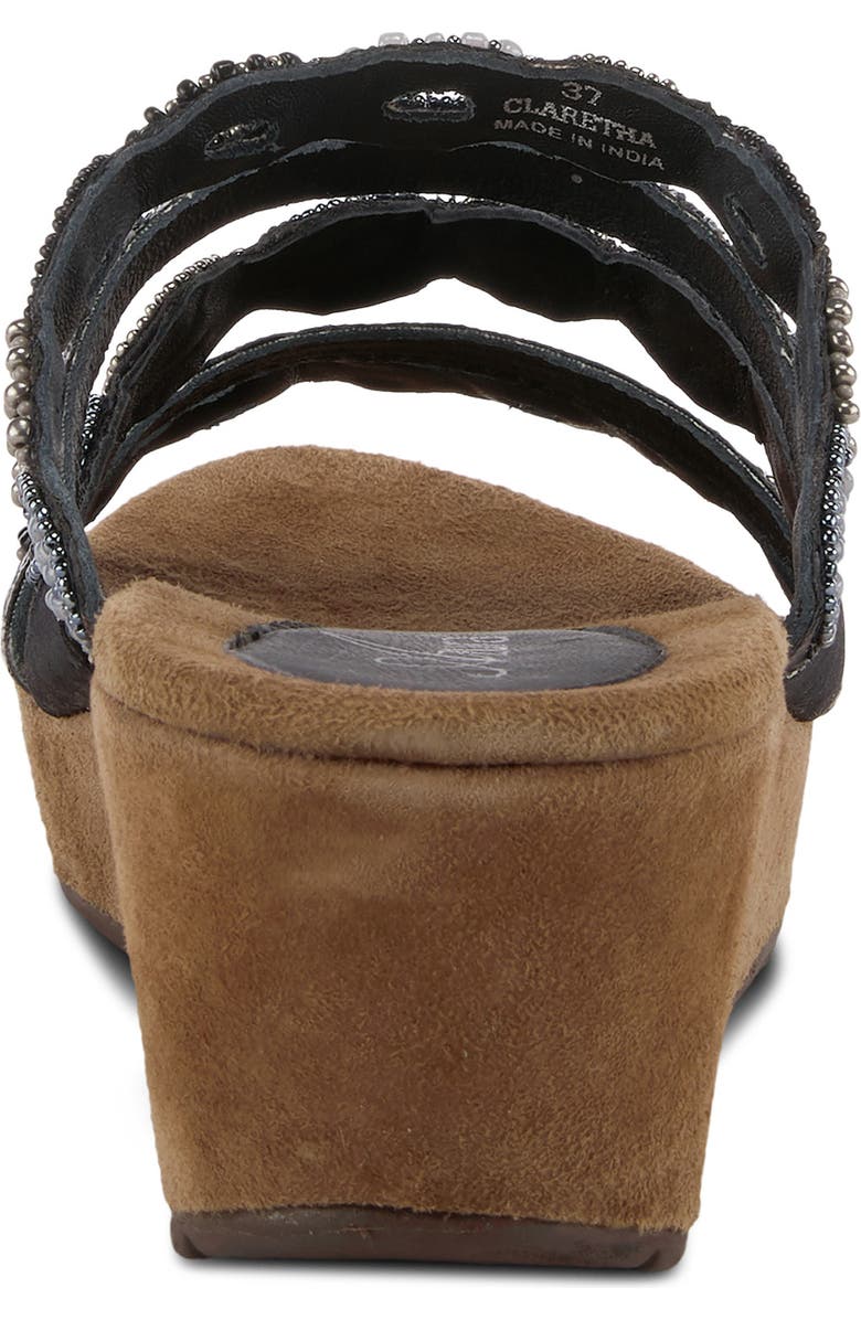 AZURA BY SPRING STEP Claretha Wedge Slide Sandal, Alternate, color,