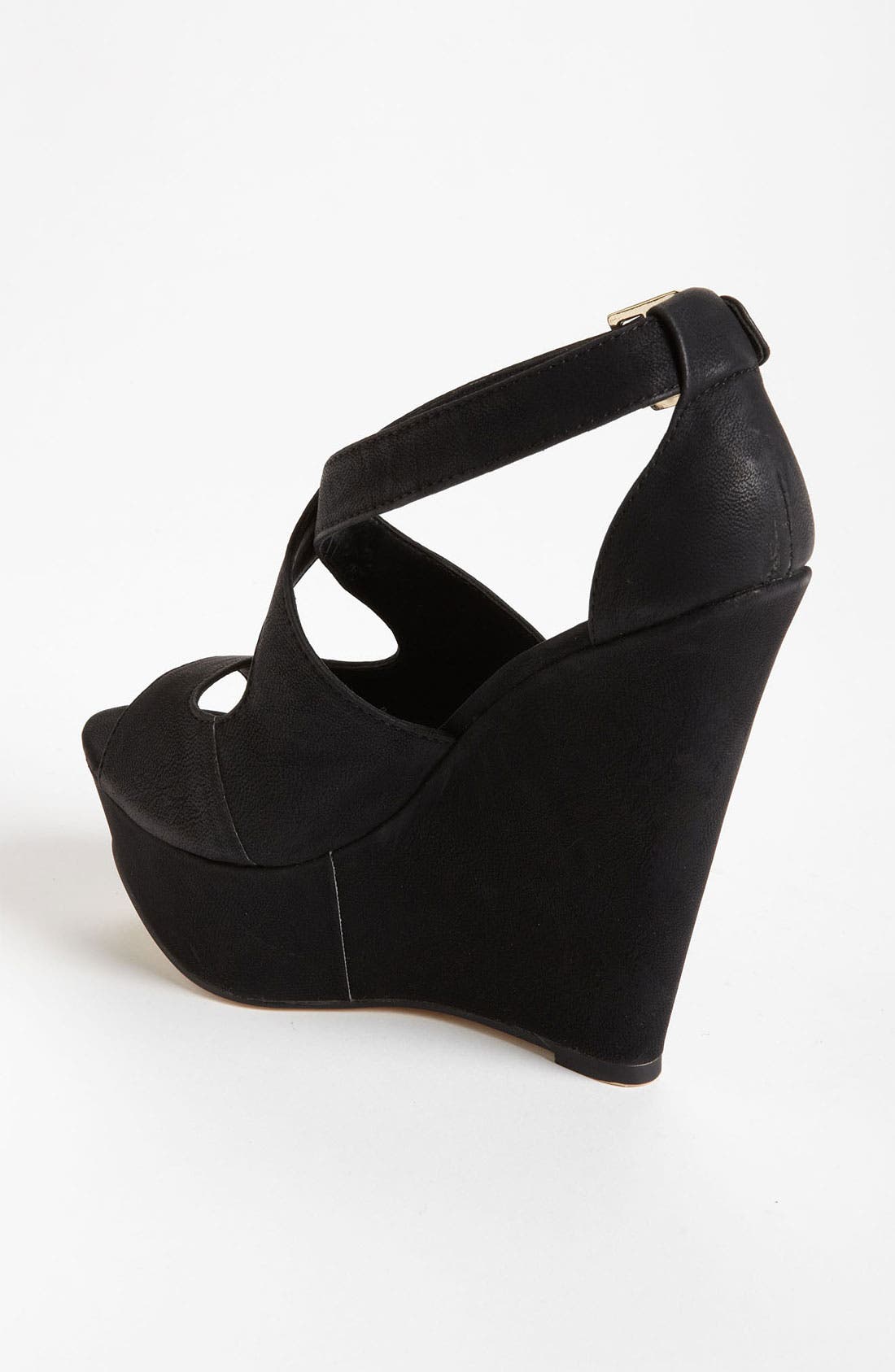 Steve Madden 'Xternal' Wedge Sandal, Alternate, color, 