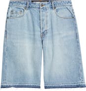 Billionaire Boys Club Lunar Raw Hem Denim Shorts