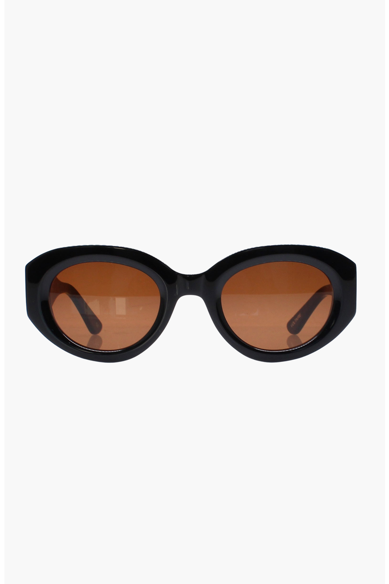 Luxe Voltaire Sunglasses, Main, color, Onyx