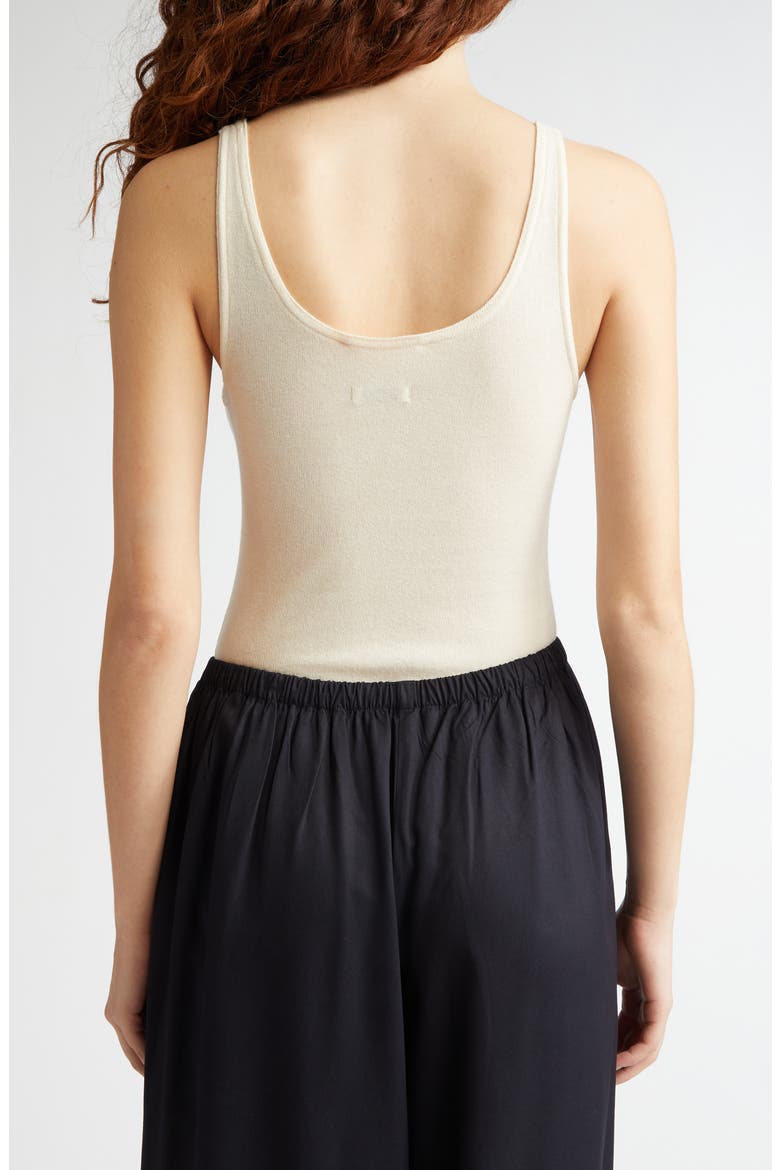 Shelly Cotton & Alpaca Romper, Alternate, color, CREAM