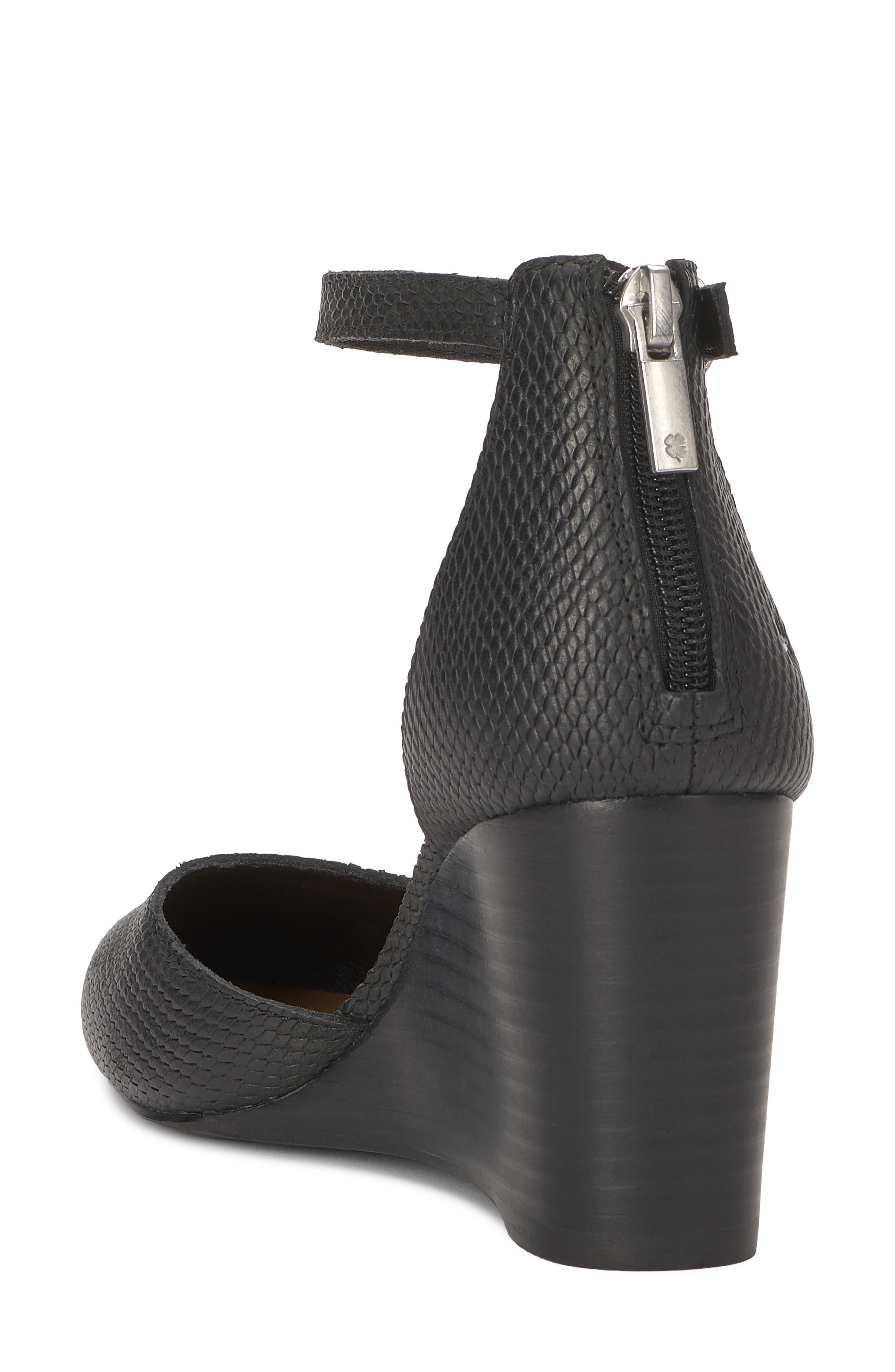Nitika Ankle Strap Pump, Alternate, color, BLACK BLACK