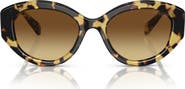 Swarovski 53mm Gradient Cat Eye Sunglasses