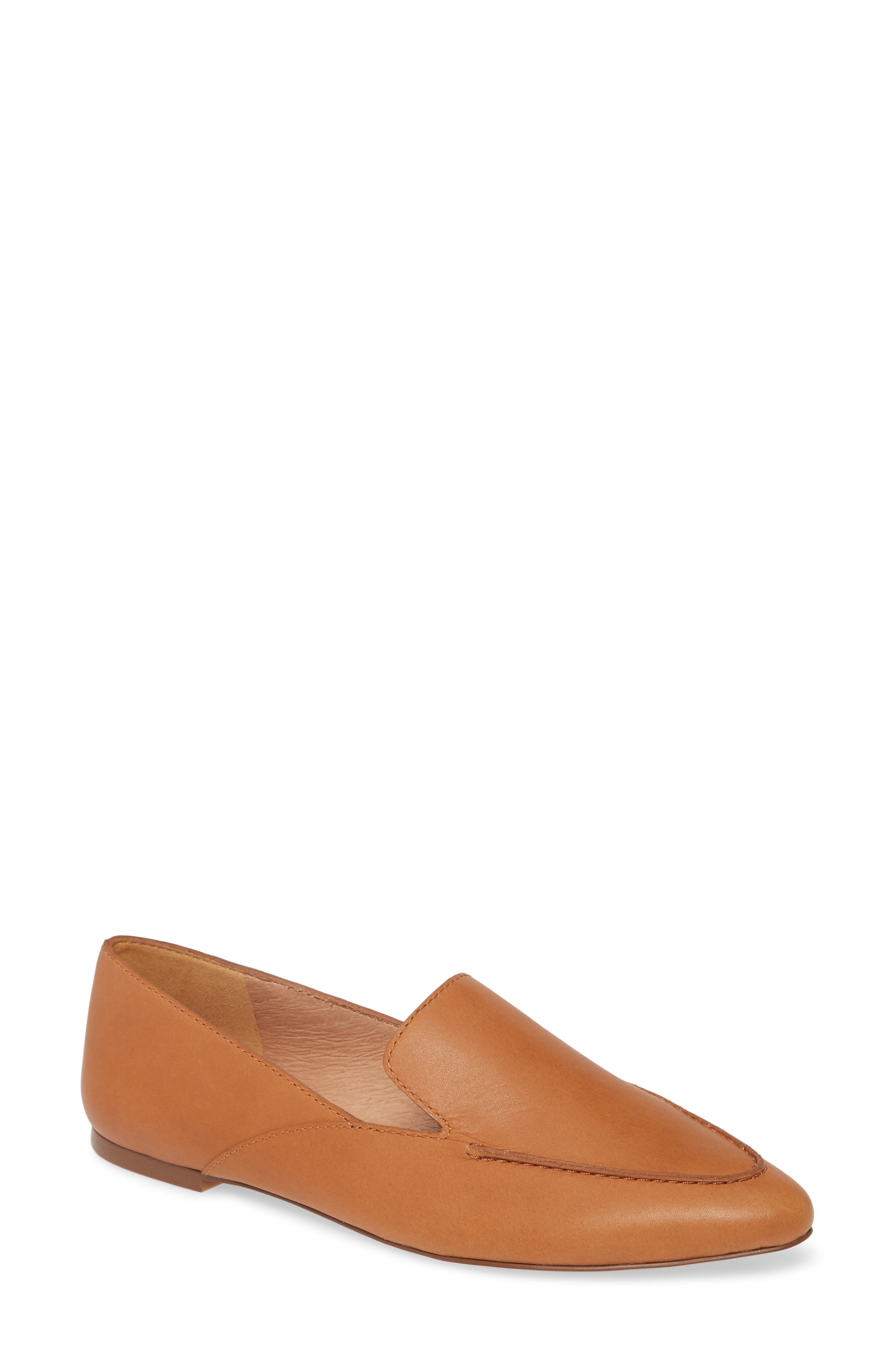 The Ian Skimmer Flat, Main, color, ENGLISH SADDLE LEATHER